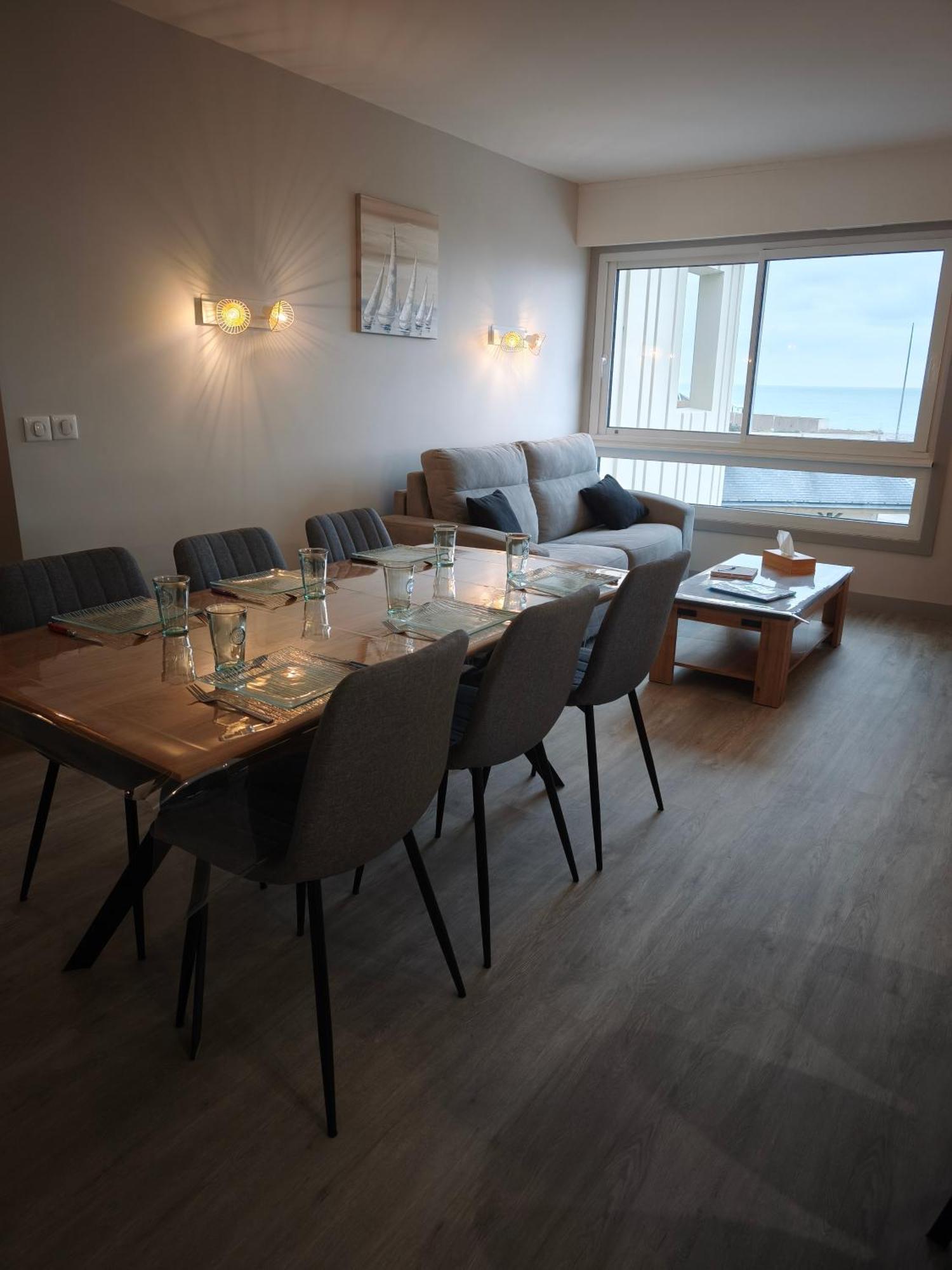 Appartement rénové avec vue sur mer à Fécamp ! Exterior foto